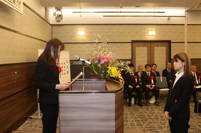 愛知県職業能力開発協会会長賞　　　　　　　　　　　　　　　名古屋上下水道総合サービス㈱　　　　　　　池田真惟さん