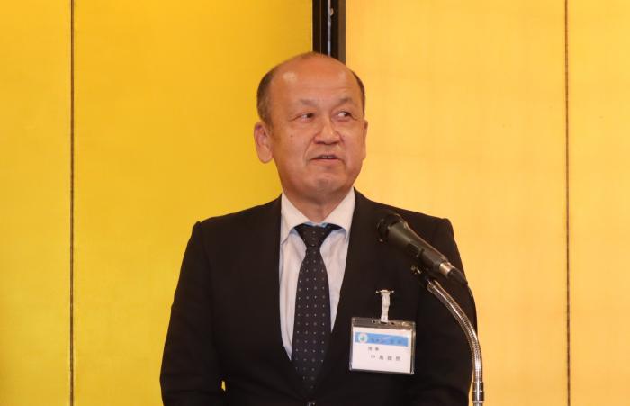 中島新理事長　挨拶