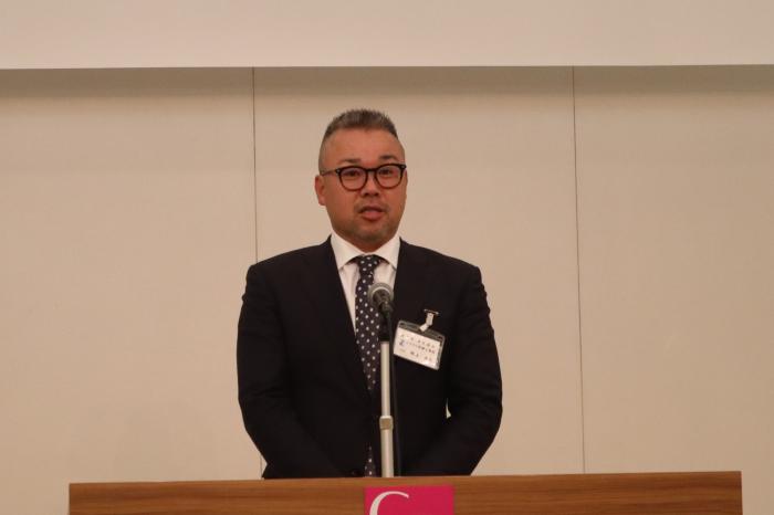 村上新会長　挨拶