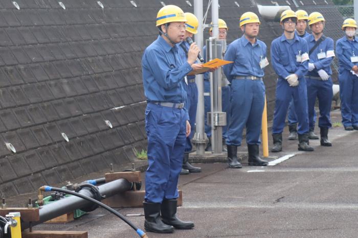 挨拶：名古屋市上下水道局次長　　　　　　　　　　　　　　　　　川合 正恭様