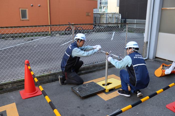 仮設給水栓組立（１）