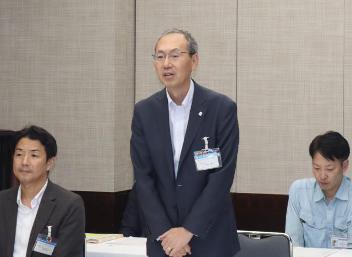 名古屋上下水道総合サービス㈱ 代表取締役 津田典幸様 挨拶